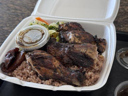 Jerk Chicken White Meat Meal