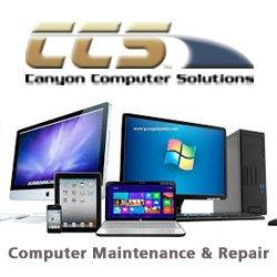 Computer Maintenance & Repair
 www.canyoncomputersolutio­ns.com