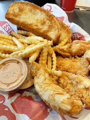 Box combo, no coleslaw, extra toast ‍