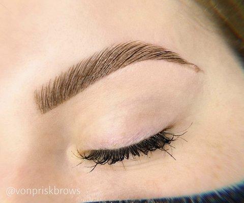 Laminate brows