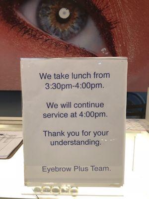 Lunch is taken at this time at the Pioneer Mall location it is a good idea to arrive no later than 3:15 and business will continue at 4pm