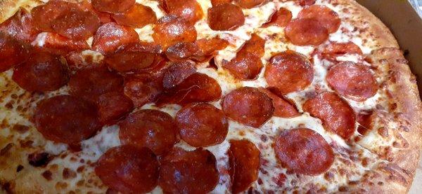 Pepperoni pizza