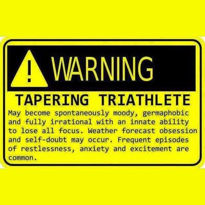 We speak "tapering" athlete, so no fear here. If you are in need of some work mid-taper, give us a call.