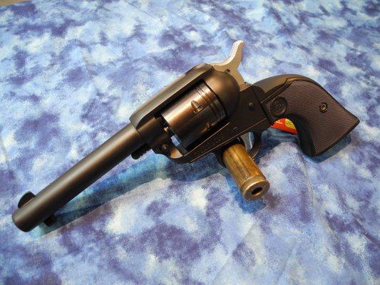 Feel like you're in the wild west with the Ruger Wrangler .22LR Revolver!