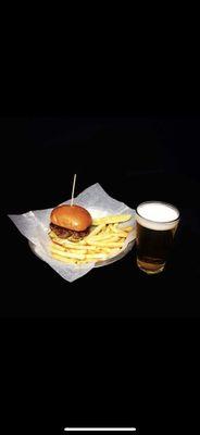 $6 Burger and Brew every Wednesday