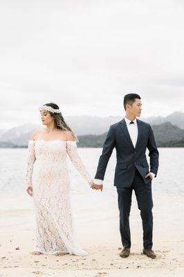 Jade & Tai | Hawaii wedding photography @ Kualoa Park