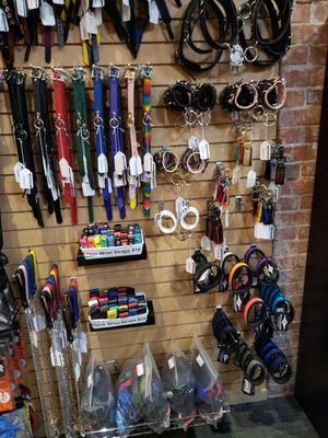 Doghouse Leathers sells both complex, rightfully pricy leather work as well as highly affordable small pieces and scraps.