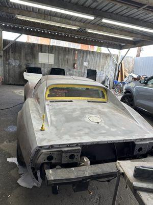 1974 Corvette, C3 restoration