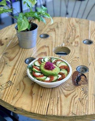 Mediterranean bowl from their Instagram