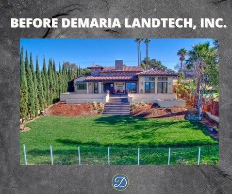 Before photo - DeMaria Landtech, Inc.