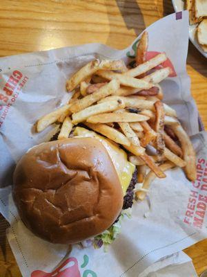 smashburger + fries, 3 for me portion