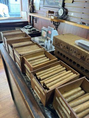 Quite the collection of hand rolled cigars