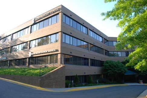 Office building location of Inova Blood Donor Center - Woodburn Medical Park.