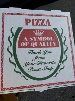 Pizza box