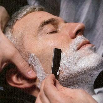 Experience the straight  razor