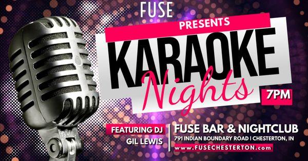 karaoke every wednesday!