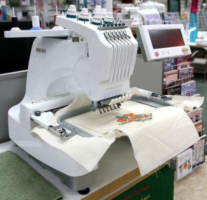 Embroidery machines