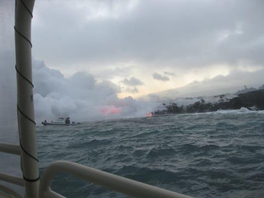 From the lava boat - August 2010