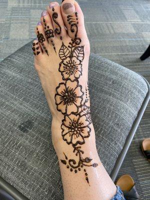 Henna Art for $20