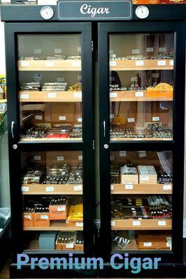 Well maintained Humidors.