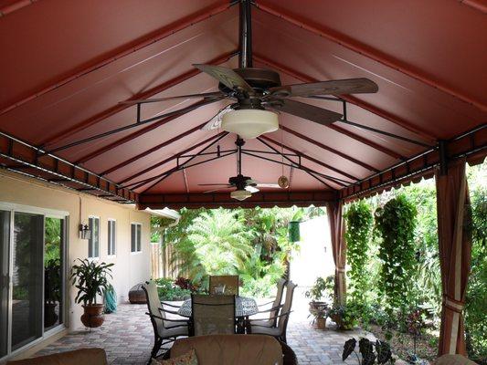 Vaulted Patio Canopy