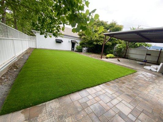 Backyard - Artificial Turf