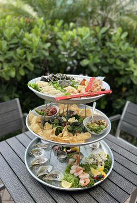 Seafood tower