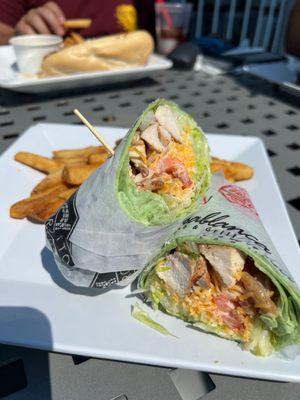 Chicken blt wrap