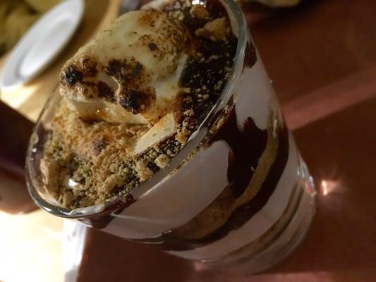 Rocks Glass S'mores