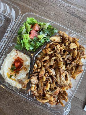 Chicken Shawarma Plate