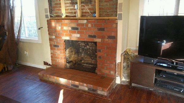 Fireplace Hearth and Surround