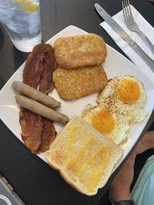 Breakfast plate