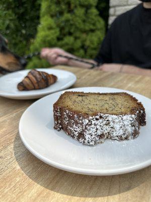 Chocolate chip banana bread & chocolate  rugelach