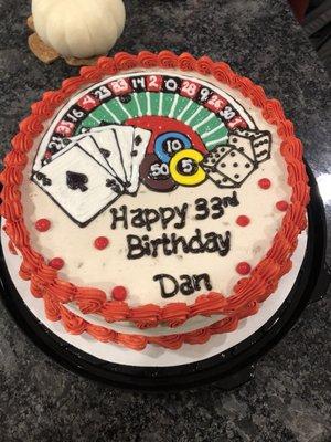 Casino Cake!