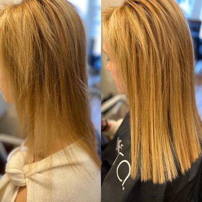 Great length hair extensions