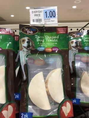 Taco treat for dogs!