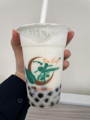 lychee smoothie w/ boba