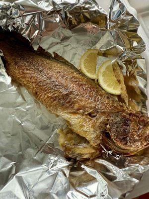 Grilled croaker