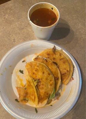 Birria with cheese