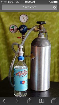 DIY seltzer maker