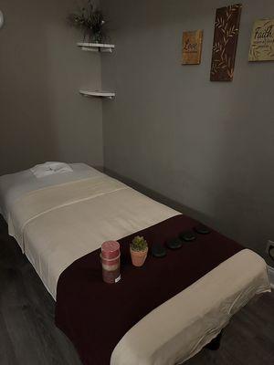 Our massage room