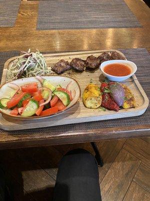 Lunch Lamb Kebab Lunch Special