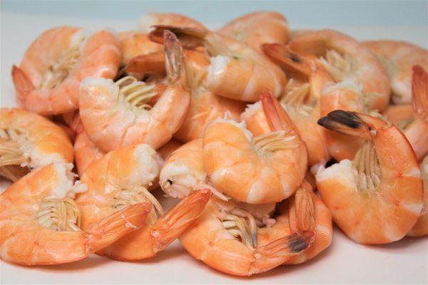 Steamed Shrimps