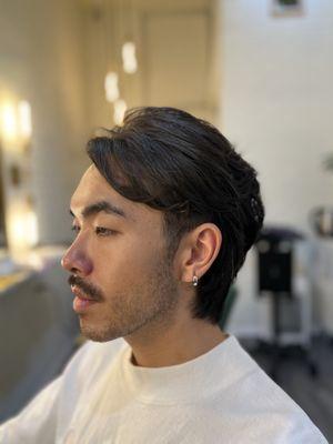 Modern Mullet Hair Cut by Seiji