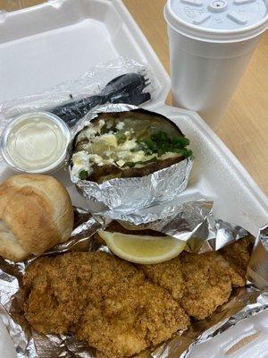 Fried Catfish Lunch Special