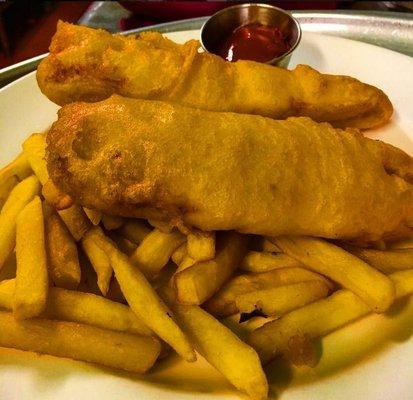 Beer Battered Fish & Chips