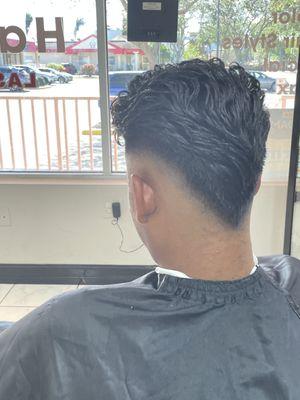 Men's hair cut