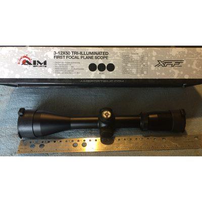 NRA Tactical 3-12x50 Tri-Illuminated FFP Scope from the NRA Store