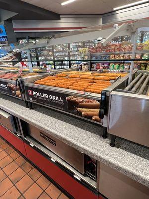 Grilled roller items