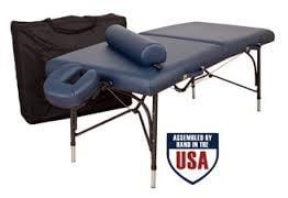 I use a standard massage table.